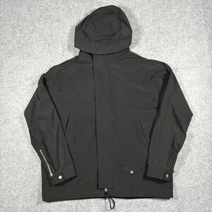 AllSaints Black Hooded Utility Jacket Parka Coat Men’s Medium